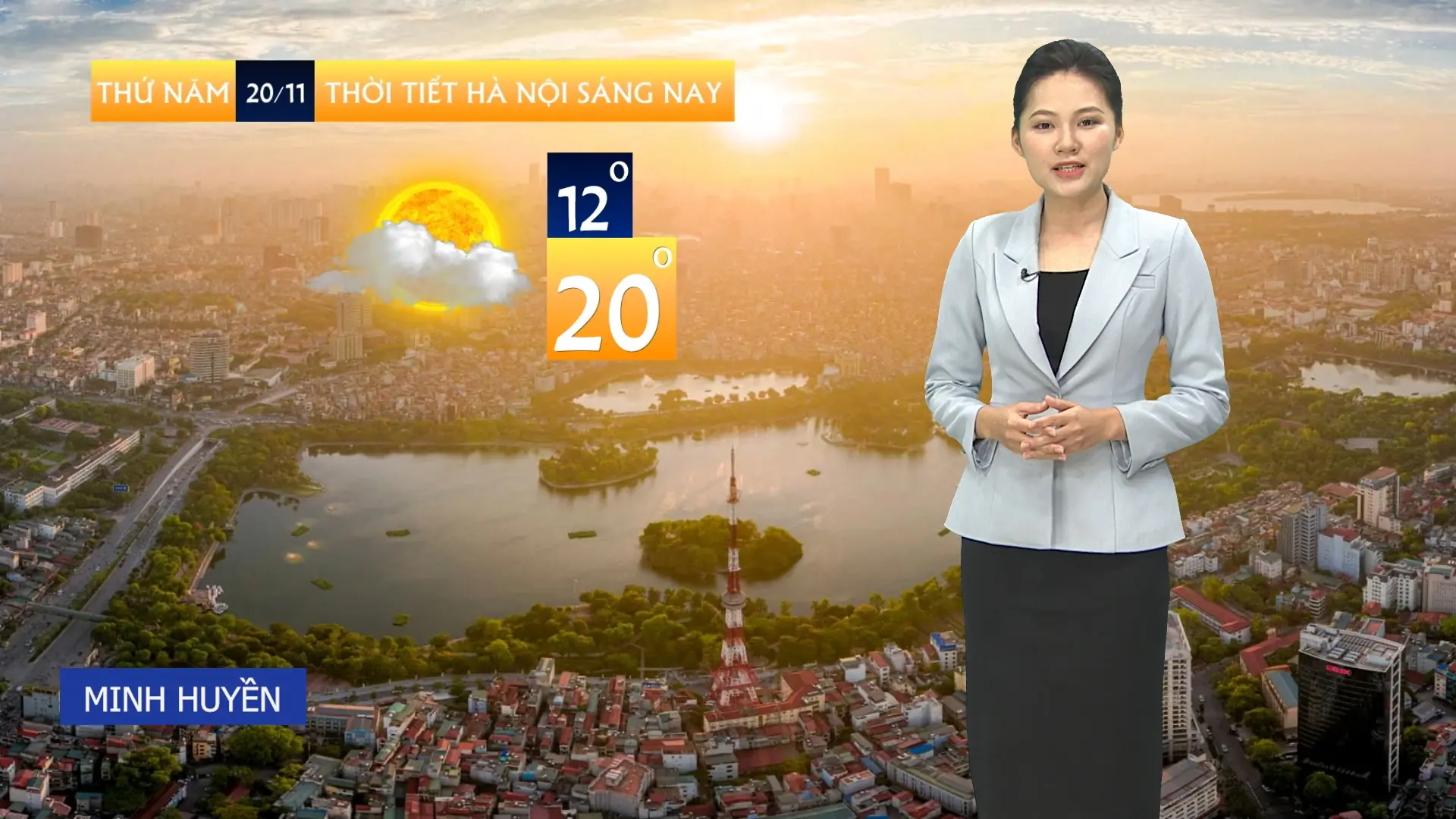 Dự báo thời tiết trưa | 20/11/2025